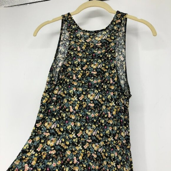 Wilfred  Aritzia floral multicolor tank top high scoop neck xs - Picture 11 of 15